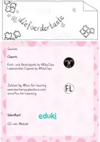 Vorschau - Poster - Rezept Glückskeks - Gesunde Ernährung - #edukiknaller2021 - Seite 1