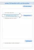 Vorschau - Arbeitsblätter - Deutsch: Vorlage Bericht schreiben - Seite 2