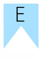 Vorschau - Präsentationen/Tafelbilder - Wimpelketten für Mathe, Deutsch, Englisch & Sachunterricht - Seite 1
