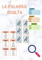 Vista previa - Juegos / Gamificación - LA PALABRA OCULTA - Portada