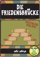Vorschau - Merkblätter - Die Friedensbrücke zur Streitschlichtung - eine kostenlose Vorlage - Deckblatt