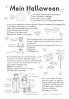 Vorschau - Arbeitsblätter - Rätsel mal! Mein Halloween (Klassen 3 und 4) - Seite 1