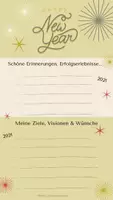 Vorschau - Arbeitsblätter - Positiver Rückblick & Visualisierung neuer Ziele - Deckblatt