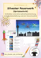 Vorschau - Stundenentwürfe - Silvester Feuerwerk #edukiknaller2021 - Deckblatt