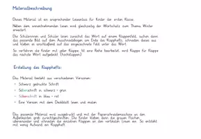 Vorschau - Arbeitsblätter - Materialpaket - Klapphefte 4 Jahreszeiten Klasse 1 - Seite 3