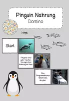 Vorschau - Stationenlernen - Pinguin Nahrung Domino - Deckblatt