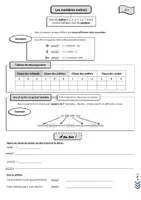 Aperçu - Feuilles d'exercices - Leçons avec exercice d'application - NUMÉRATION CM2 - Page de couverture