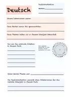 Vorschau - Stationenlernen - Besondere Klassenzeitung als Fächer - Seite 1