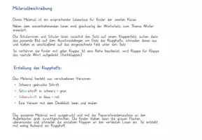 Vorschau - Arbeitsblätter - Materialpaket - Klapphefte 4 Jahreszeiten Klasse 2 - Seite 2