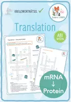 Vorschau - Arbeitsblätter - Translation – Kreuzworträtsel (Abitur) - Deckblatt
