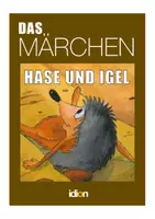 Vorschau - Präsentationen/Tafelbilder - DER HASE UND DER IGEL - Das Märchen - mit lustigene Illstrationen - Deckblatt