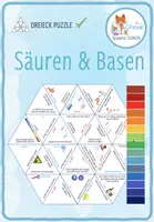 Vorschau - Spiele - Säuren und Basen – Dreieck Domino Spiel - Deckblatt