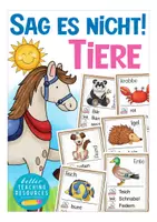 Vorschau - Spiele - Sag es nicht! Tiere Deutsch - Deckblatt