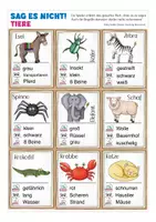 Vorschau - Spiele - Sag es nicht! Tiere Deutsch - Seite 3