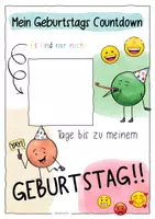 Vorschau - Mal- und Bastelvorlagen - DIY Geburtstags Countdown / Geburtstagskind - Seite 3