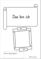 Vorschau - Mal- und Bastelvorlagen - Lapbook das bin ich ab der 1.Klasse - Seite 3