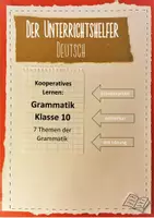 Vorschau - Arbeitsblätter - Kooperatives Lernen: Grammatik Klasse 10 - Prüfungsvorbereitung - Deckblatt