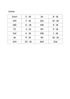 Vorschau - Spiele - Mathematik Kopfrechnen großes Einmaleins Domino 18er Reihe - Seite 1