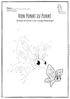 Vorschau - Arbeitsblätter - Insekten - Punktbilder - #Freebie - Seite 2