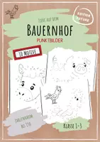 Vorschau - Arbeitsblätter - Auf dem Bauernhof - Punktbilder - #Freebie - Deckblatt