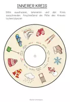 Vorschau - Arbeitsblätter - L'HIVER (Winter) - Wortschatzrad (Französisch) - Seite 3