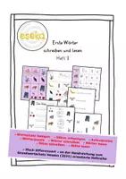 Vorschau - Arbeitsblätter - Erste Wörter schreiben und lesen3 - Deckblatt