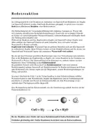 Vorschau - Arbeitsblätter - Redoxreaktion - Seite 1