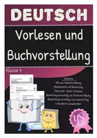 Vorschau - Unterrichtsreihen - Deutsch Fachspezifische Leistung: Buchvorstellung und Vorlesen - Deckblatt
