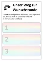 Vorschau - Poster - Belohnungssystem im Sportunterricht: Wunschstunde - Seite 3