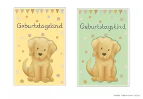 Vorschau - Anderer Materialtyp - Labradore Geburtstagsschilder - Seite 3