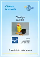 Vorschau - Arbeitsblätter - Wichtige Sulfate - Deckblatt