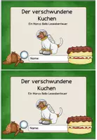 Vorschau - Stundenentwürfe - Lesespaziergang "Der verschwundene Kuchen" Abenteuer mit Marco Bello - Seite 3