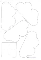 Aperçu - Matériel pour travaux manuels / dessin - Carte de vœux : trèfle à 4 feuilles - Page 3