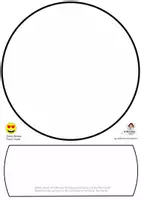 Vorschau - Mal- und Bastelvorlagen - Emojis Faschingsdeko Stabmasken basteln Smiley - Seite 2