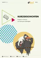 Vorschau - Arbeitsblätter - Kurzgeschichten – Kurztexte in 4 Niveaus - Deckblatt
