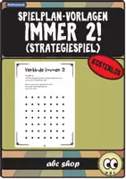 Vorschau - Spiele - Verbinde 2! Spielplan-Vorlagen für ein Strategiespiel (kostenlos) - Deckblatt