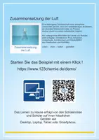 Vorschau - Arbeitsblätter - Zusammensetzung der Luft - Seite 1
