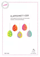 Vorschau - Mal- und Bastelvorlagen - Klappschnitt-Eier - Seite 1