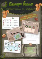 Vorschau - Stundenentwürfe - Escape Game Wintervorrat in Gefahr Klasse 1 - Deckblatt