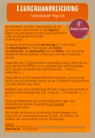 Vorschau - Präsentationen/Tafelbilder - Sparpaket - Tafelkalender Deutsch & Englisch - Seite 1