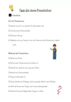 Vorschau - Arbeitsblätter - Checkliste Tipps Präsentation - Seite 3