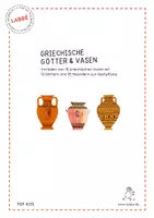 Vorschau - Mal- und Bastelvorlagen - Griechische Götter & Vasen - Seite 1