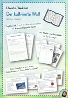 Vorschau - Stundenentwürfe - Literatur-Werkstatt zu 'Der kultivierte Wolf' - Deckblatt