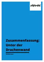 Vorschau - Videos - Zusammenfassung von "Unter der Drachenwand" (mit Video) - Deckblatt