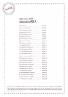 Vorschau - Mal- und Bastelvorlagen - Mal-Collagen - Dinosaurier - Seite 2
