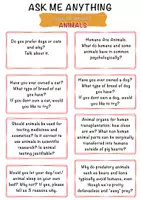 Vorschau - Arbeitsblätter - Ask me anything about Animals / Frag mich alles über Tiere - Seite 2