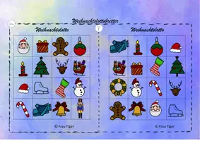 Vorschau - Spiele - Weihnachtslotto - Seite 1