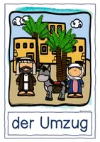 Vista previa - Juegos / Gamificación - Alemán Tafelmaterial Abraham und Sara Abrahamerzählung Religion Grundschule Altes Testament Bibel Abrahamserzählung - página 3