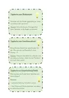 Vista previa - Unidades / Secuencias / Situaciones de Aprendizaje - Alemán Deutsch Tippkarten zur Sprache, Stimme, Gestik und Mimik (Buchvorstellung, Referat, Vortrag, Rollenspiel) Szenisches Spiel Mündlichkeit - página 2