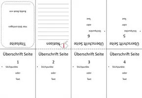 Vorschau - Mal- und Bastelvorlagen - Buddy Book Vorlage - Seite 1